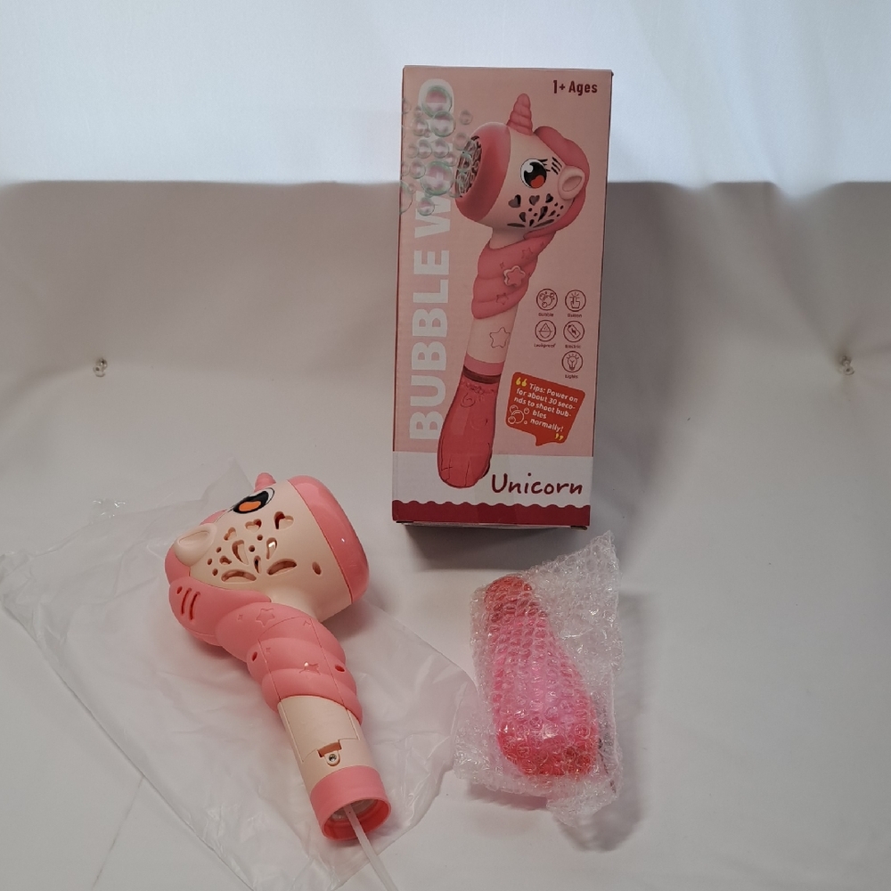 Pink Bubble Wand for Kids